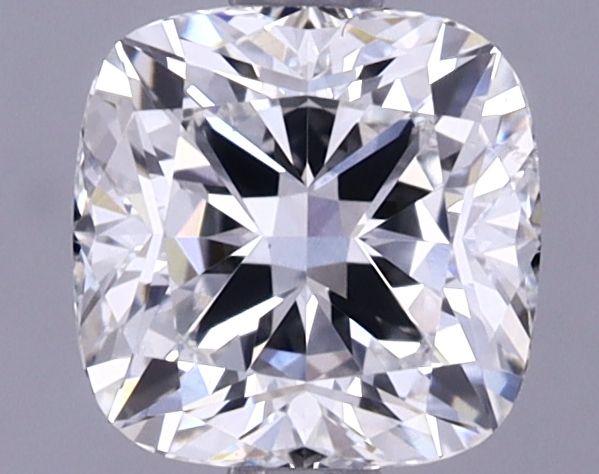 1.36 ct lab-grown Cushion brilliant Diamond