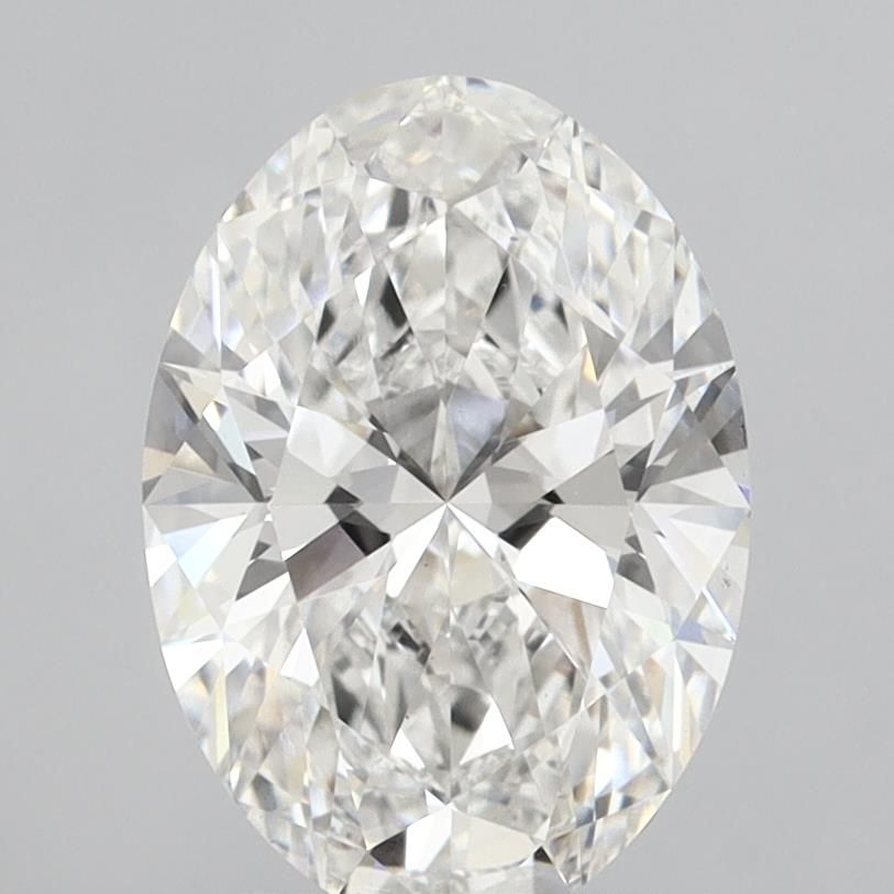 3.06 ct. oval Lab Grown Diamond front image