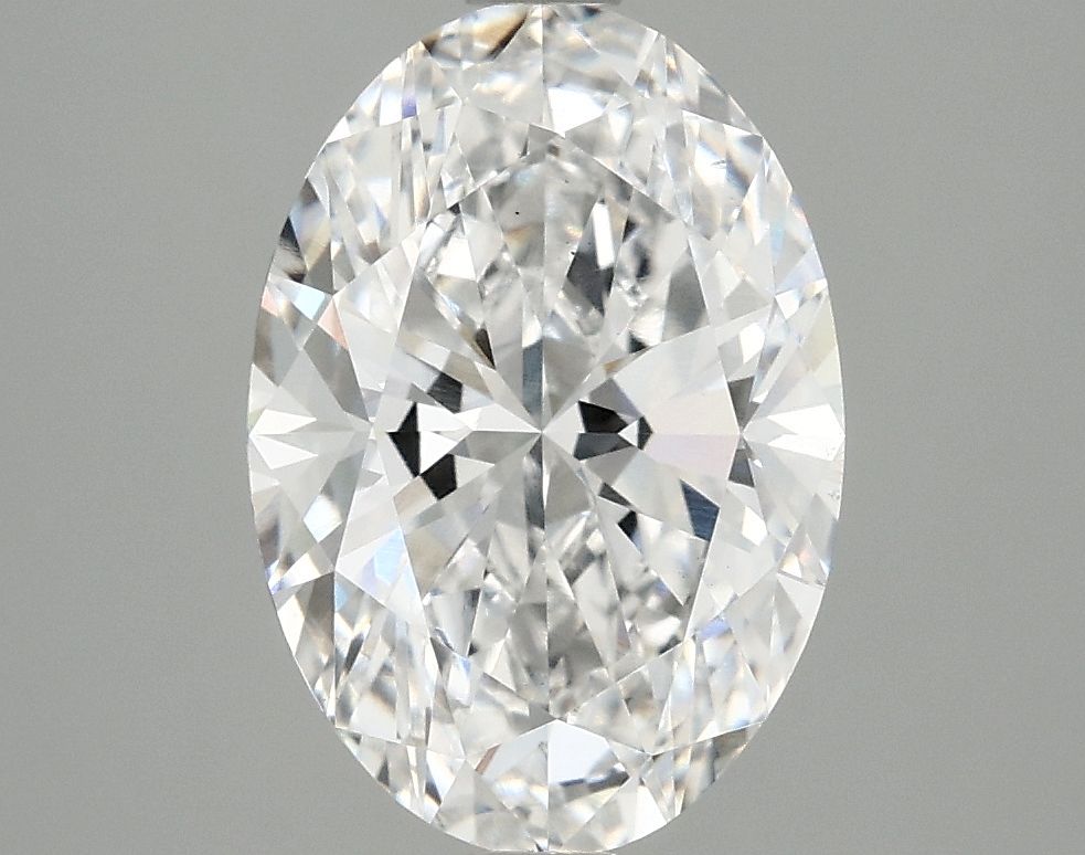 3.07 ct. oval Lab Grown Diamond front image