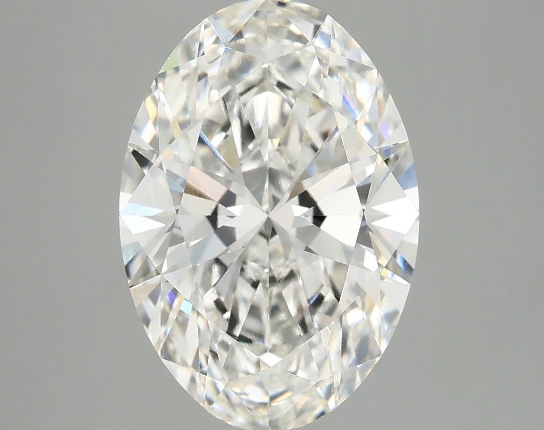 3.74 ct. oval Lab Grown Diamond front image