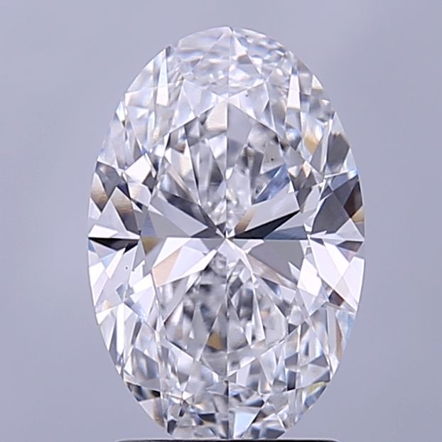 2.03 ct. oval Lab Grown Diamond front image