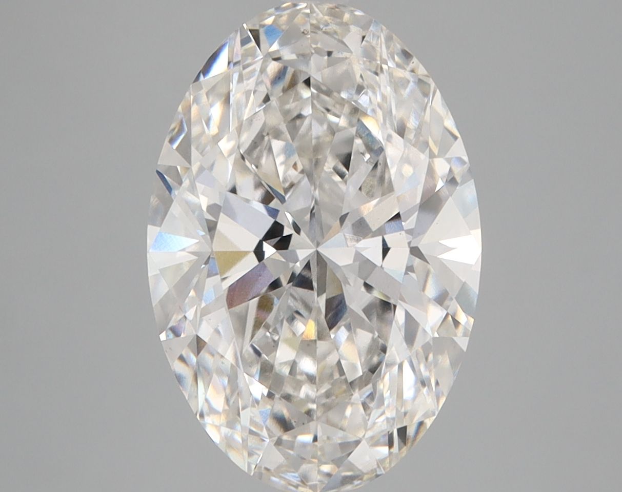 4.07 ct. oval Lab Grown Diamond front image