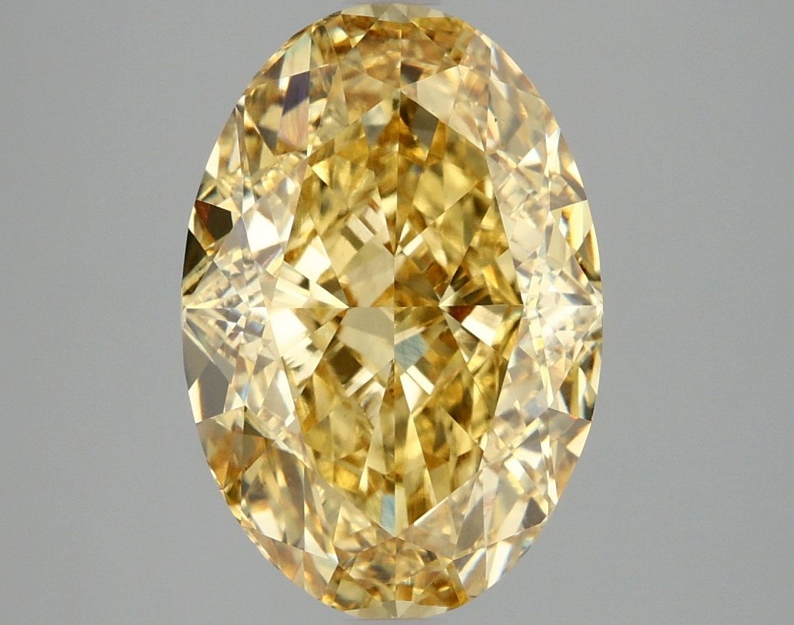 5.07 ct. oval Lab Grown Diamond front image