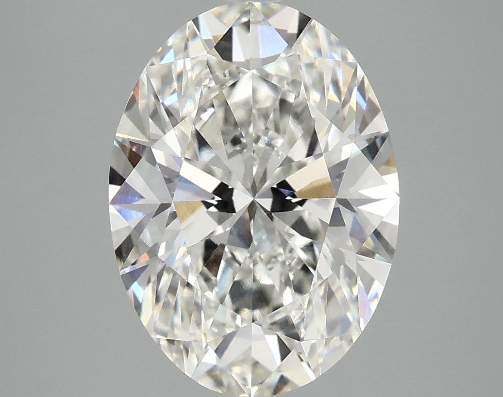 3.78 ct. oval Lab Grown Diamond front image