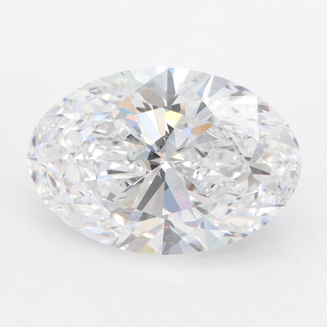 3.66 ct. oval Lab Grown Diamond front image