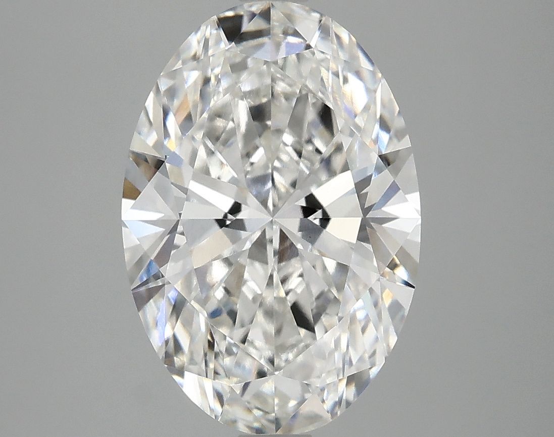 3.86 ct. oval Lab Grown Diamond front image