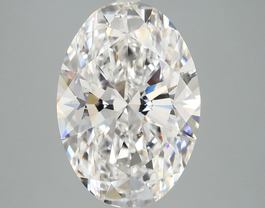 4.08 ct. oval Lab Grown Diamond front image