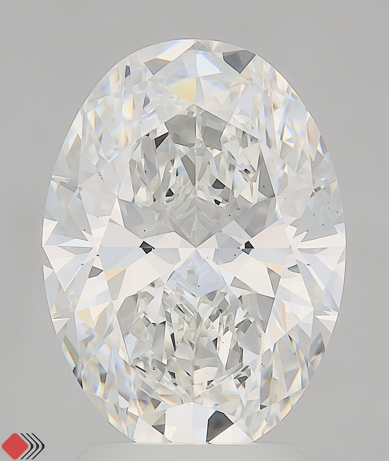 3.05 ct. oval Lab Grown Diamond front image