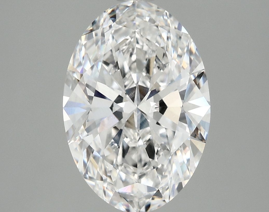 2.84 ct. oval Lab Grown Diamond front image