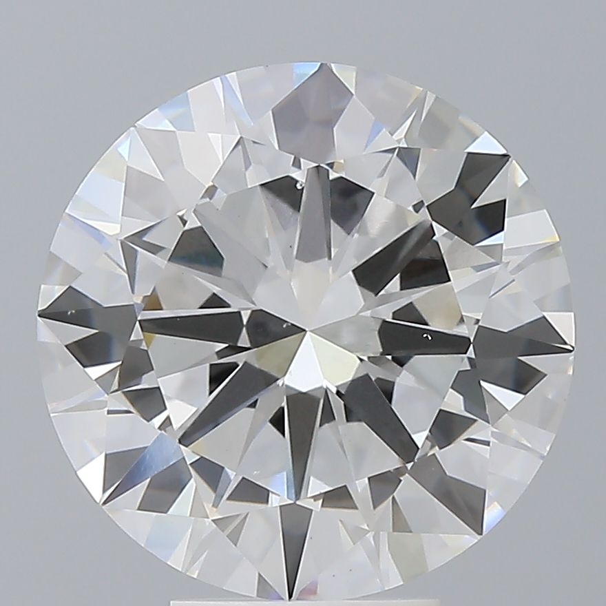 6.02 ct. round Lab Grown Diamond front image