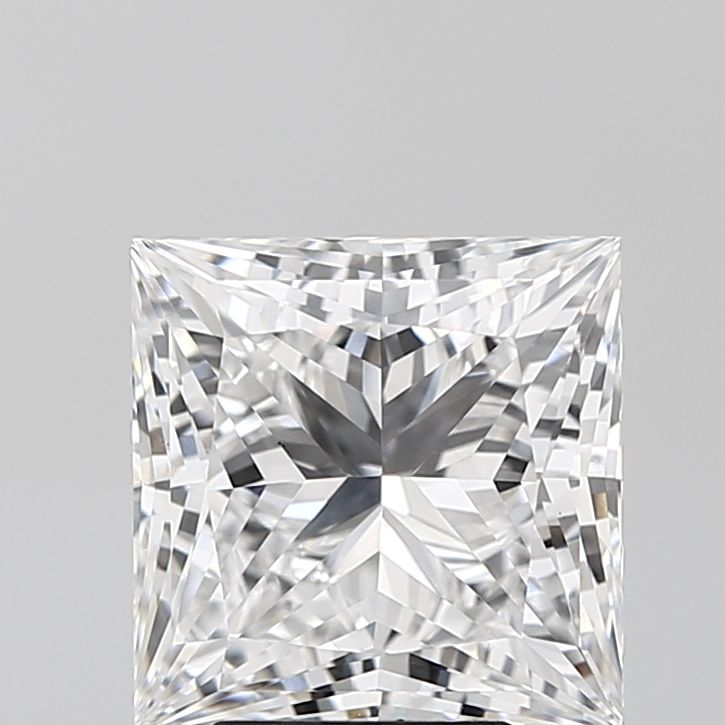 Diament LG princess, 4.11 ct, E, VS1