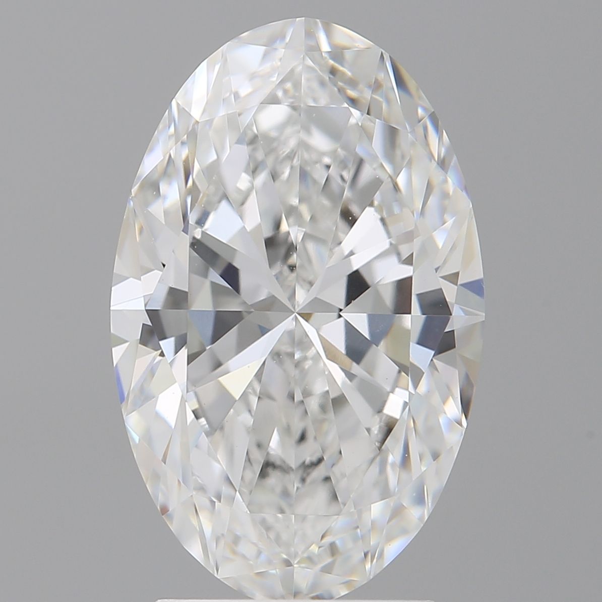 3.10 ct. oval Lab Grown Diamond front image