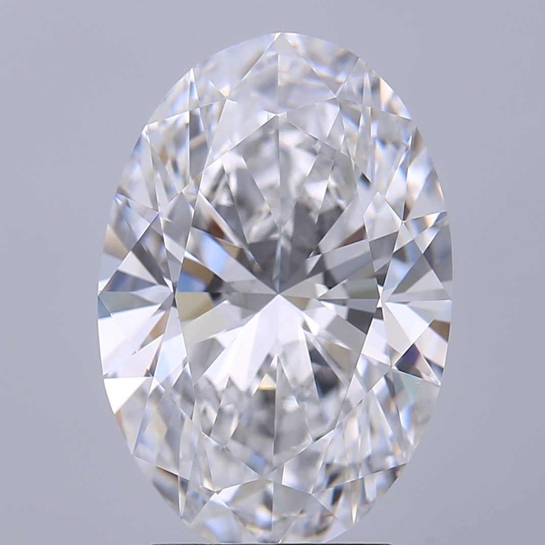 2.92 ct. oval Lab Grown Diamond front image