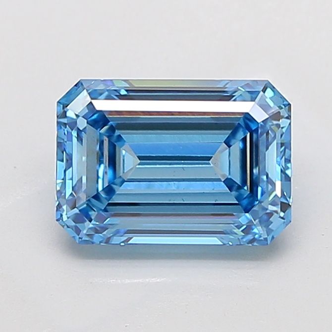 3.80 ct. emerald Lab Grown Diamond front image