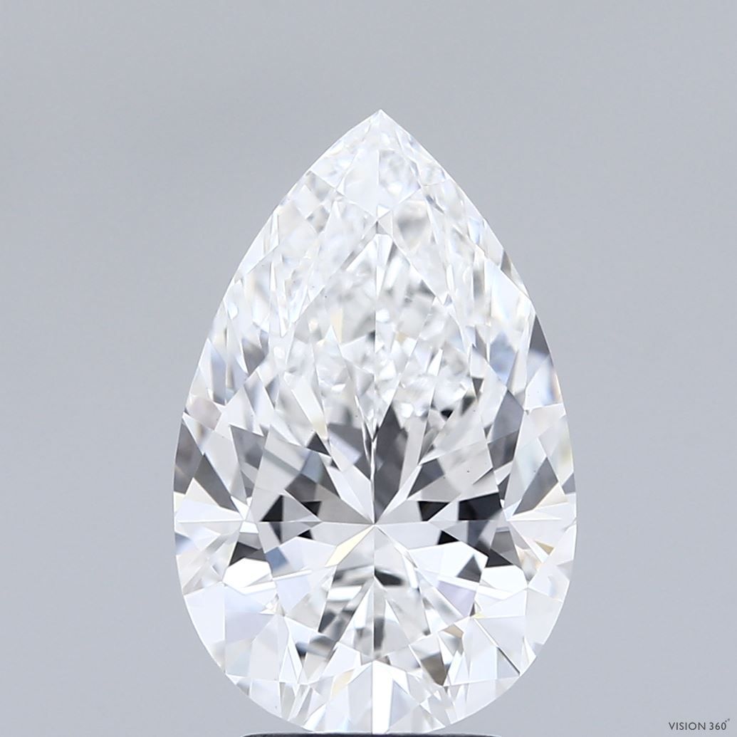 4.00 ct. pear Lab Grown Diamond front image