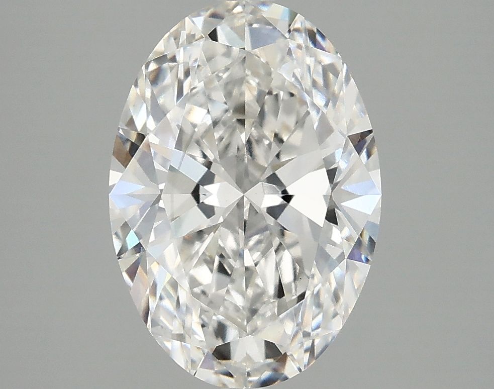 2.86 ct. oval Lab Grown Diamond front image