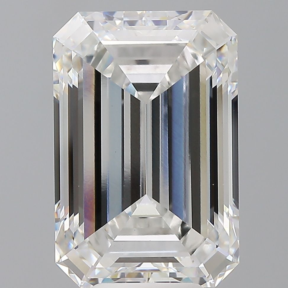 8.10 ct. emerald Lab Grown Diamond front image