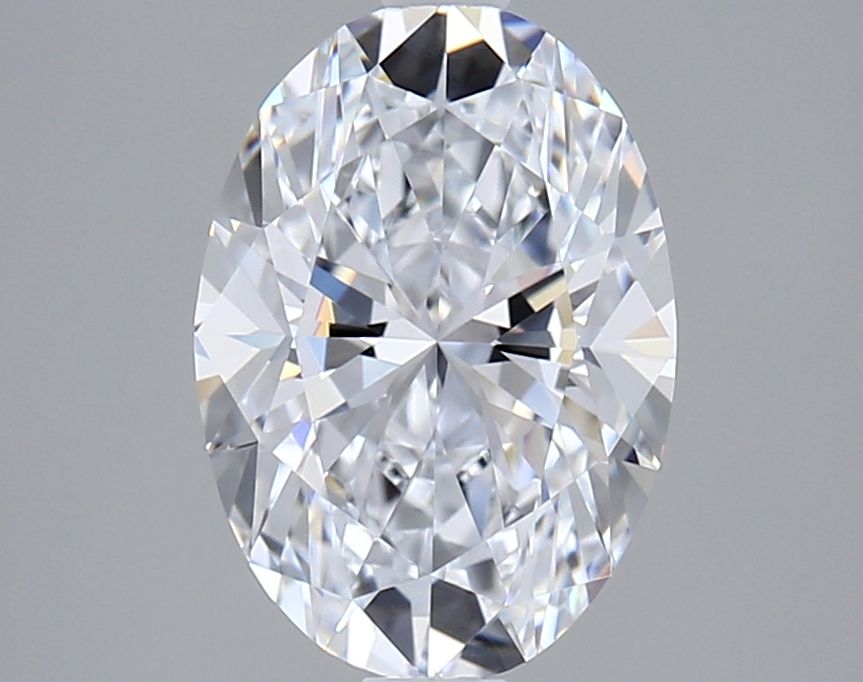 2.02 ct. oval Lab Grown Diamond front image