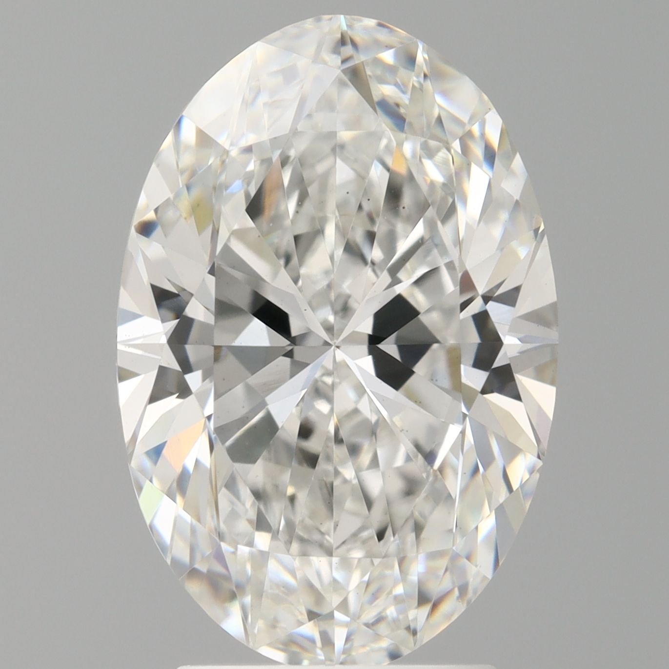 3.51 ct. oval Lab Grown Diamond front image