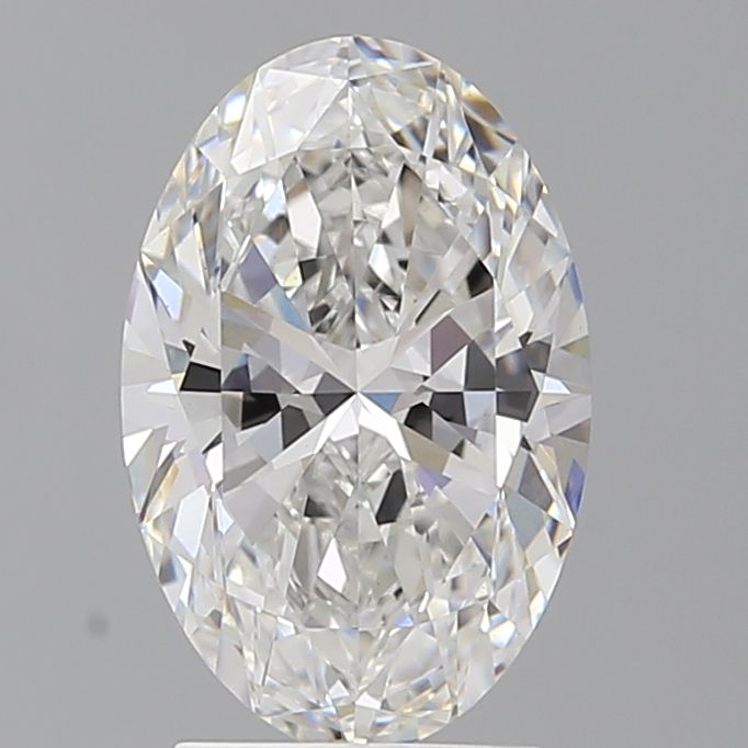2.59 ct. oval Lab Grown Diamond front image