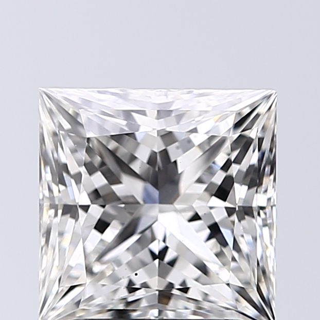 2.12 ct. princess Lab Grown Diamond front image