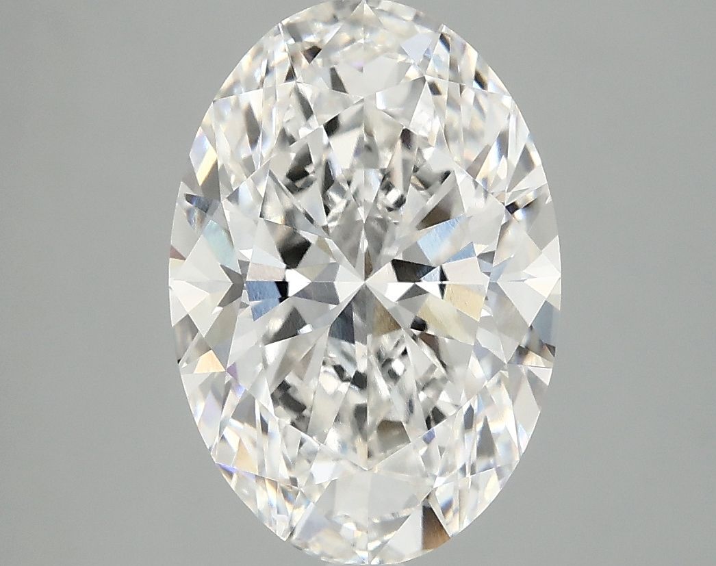 3.93 ct. oval Lab Grown Diamond front image