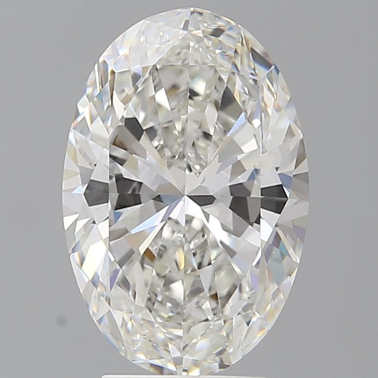 4.09 ct. oval Lab Grown Diamond front image