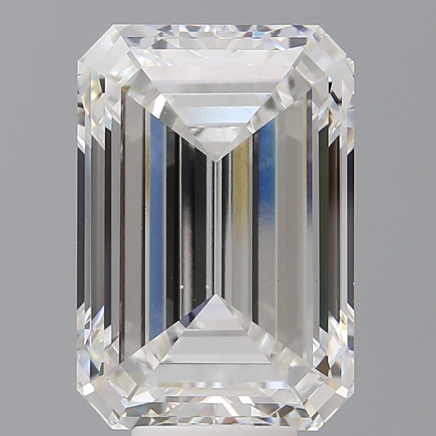 9.56 ct. emerald Lab Grown Diamond front image