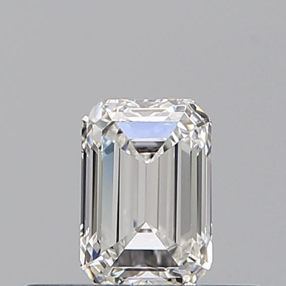 Diamant Émeraude 0.32 ct - Couleur G - Pureté VVS1