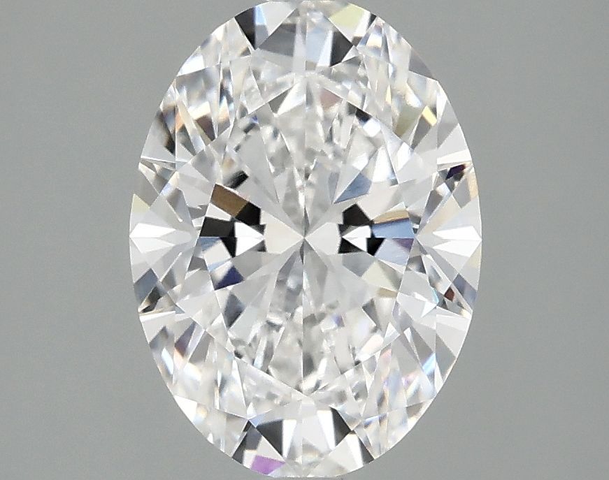 2.10 ct. oval Lab Grown Diamond front image