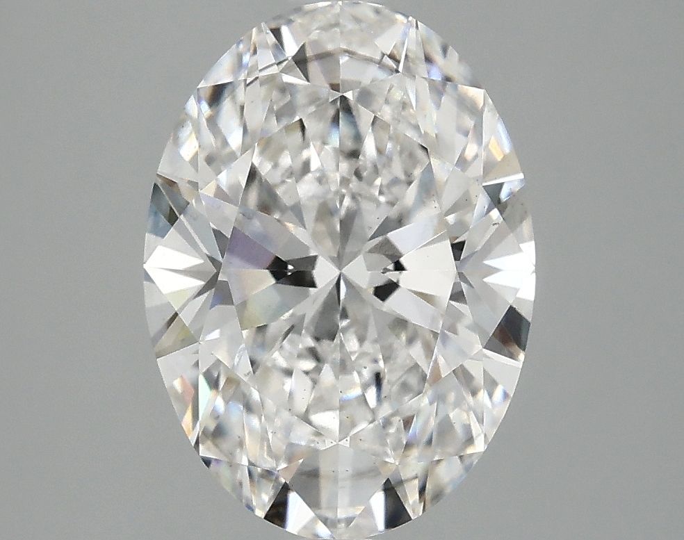 3.07 ct. oval Lab Grown Diamond front image