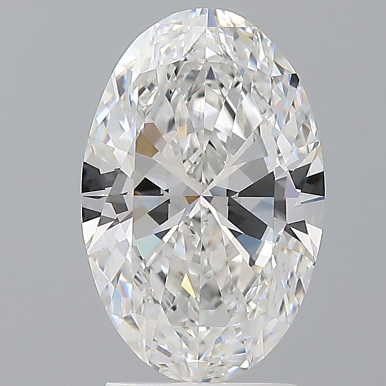 2.50 ct. oval Lab Grown Diamond front image