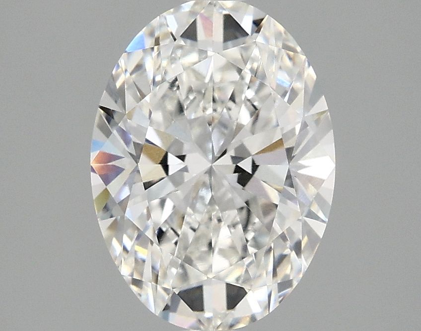 2.10 ct. oval Lab Grown Diamond front image