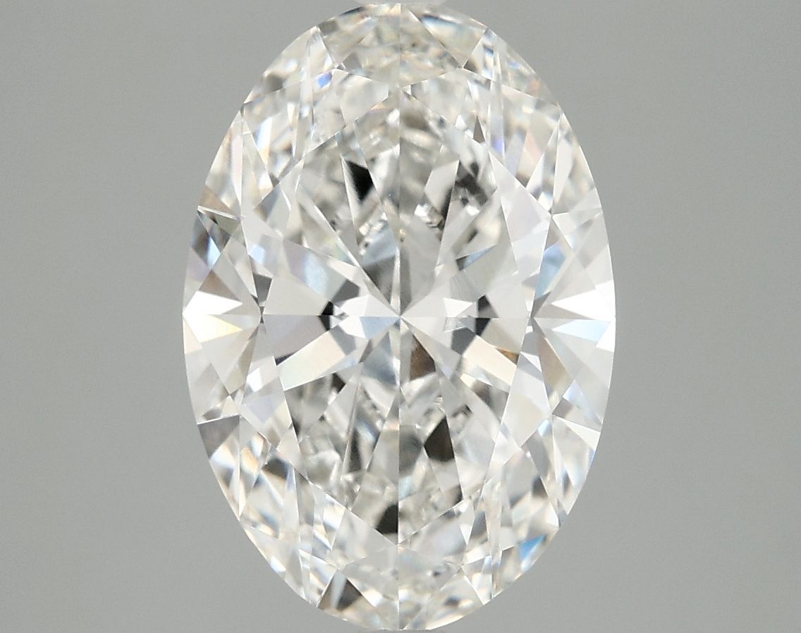 3.92 ct. oval Lab Grown Diamond front image
