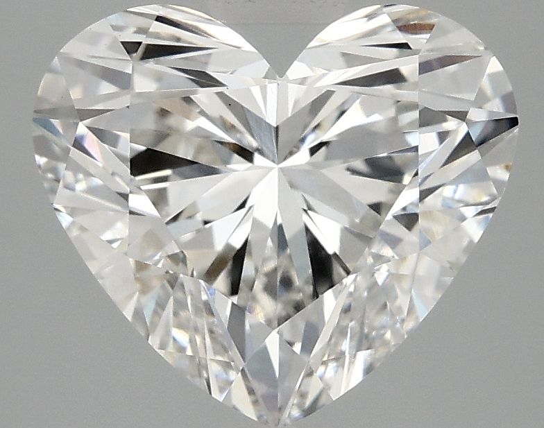 3.1 carat f VS1 EX Cut IGI heart diamond