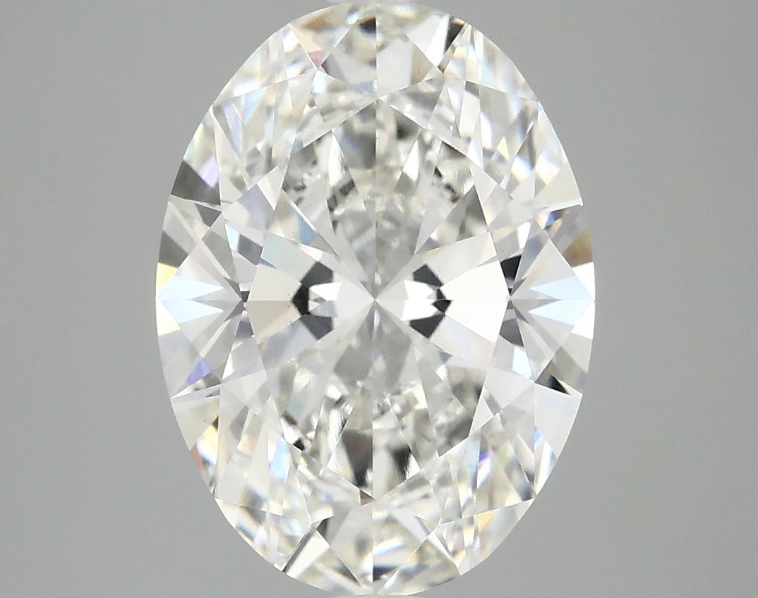 4.09 ct. oval Lab Grown Diamond front image