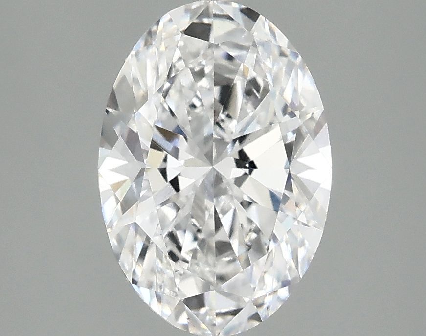 2.01 ct. oval Lab Grown Diamond front image