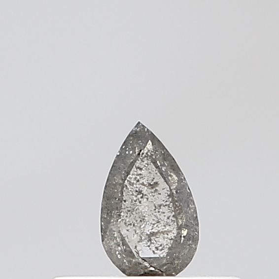 0.18 Carat Pear Diamond Salt and Pepper VS1