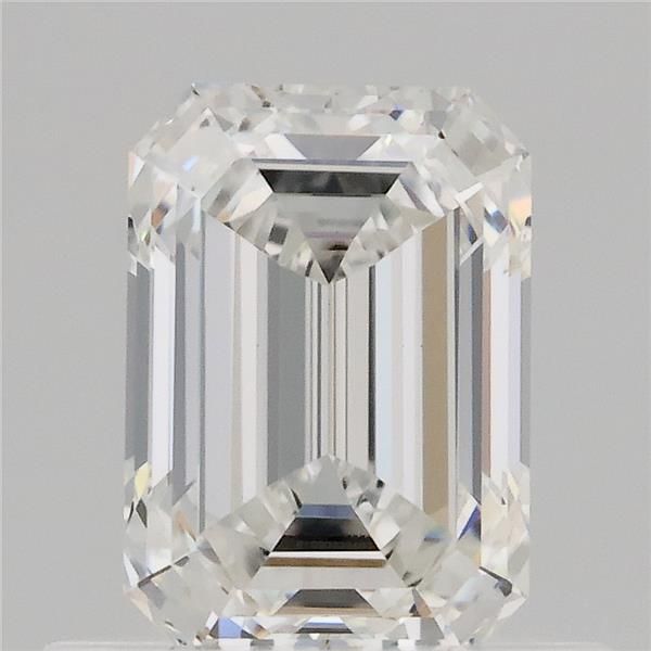 0.65 ct. emerald Lab Grown Diamond front image
