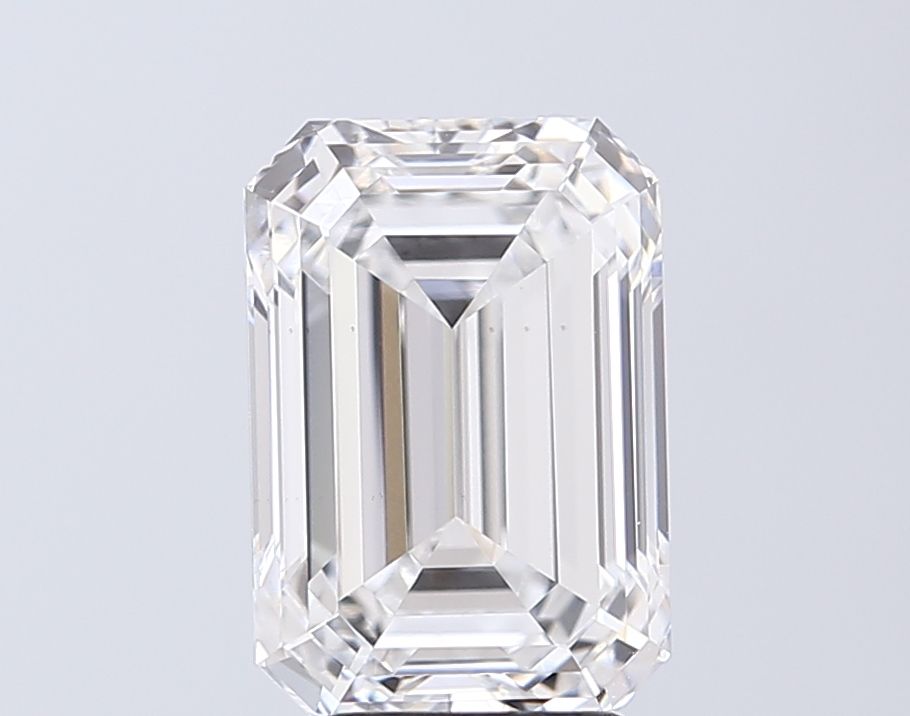 4.02 ct. emerald Lab Grown Diamond front image