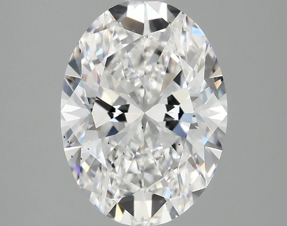 3.01 ct. oval Lab Grown Diamond front image