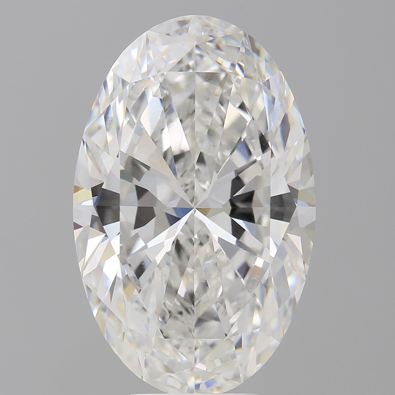 8.05 ct. oval Lab Grown Diamond front image