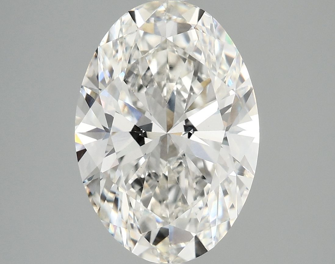 4.02 ct. oval Lab Grown Diamond front image