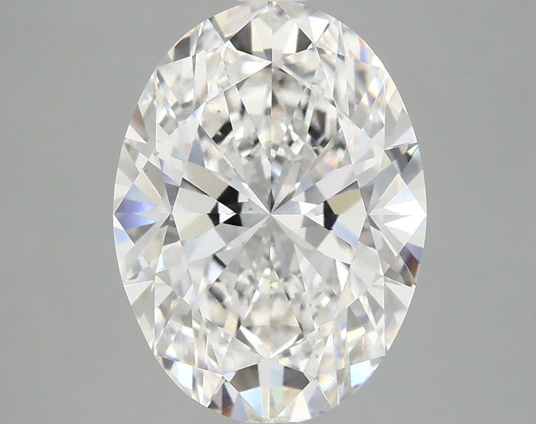 4.09 ct. oval Lab Grown Diamond front image