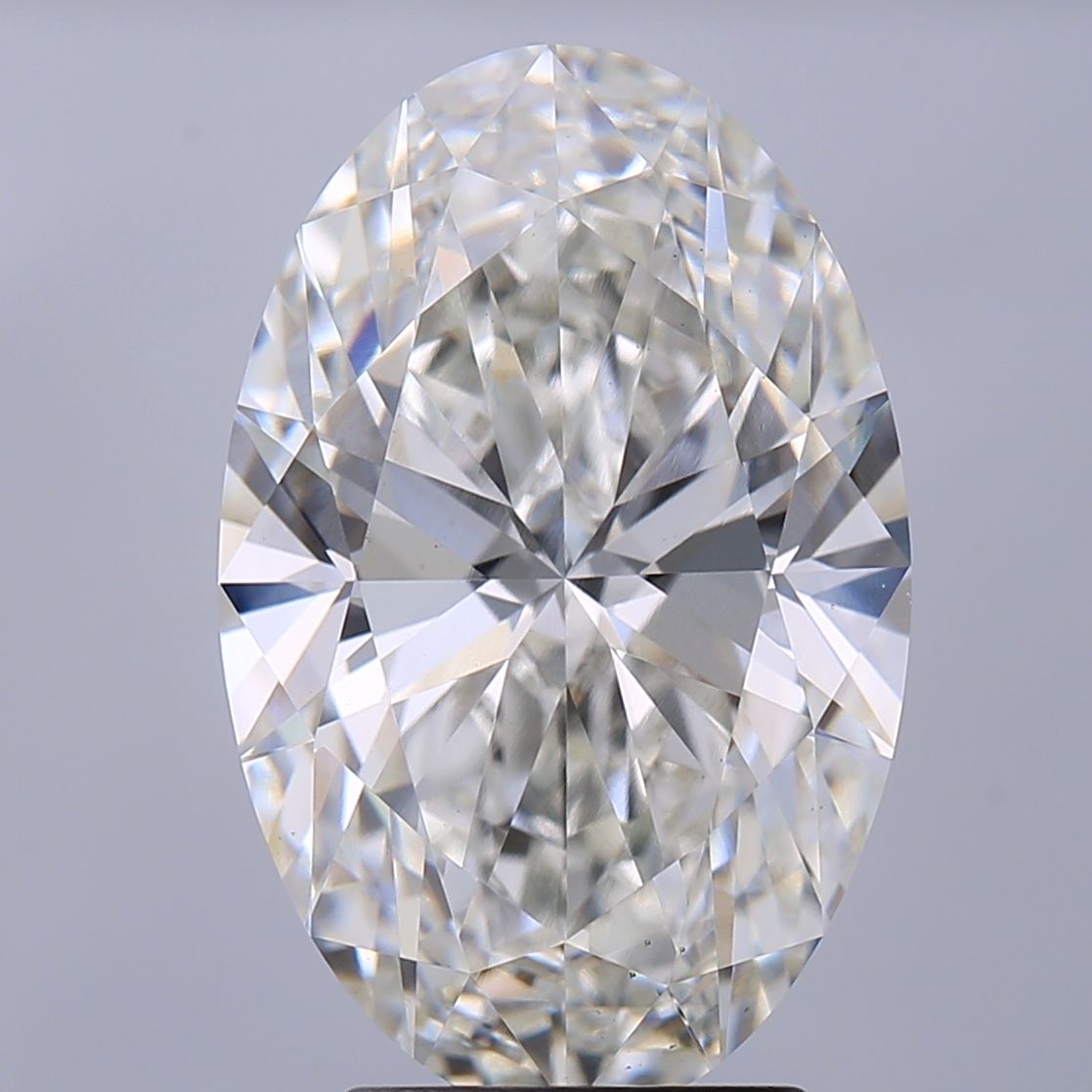 3.30 ct. oval Lab Grown Diamond front image