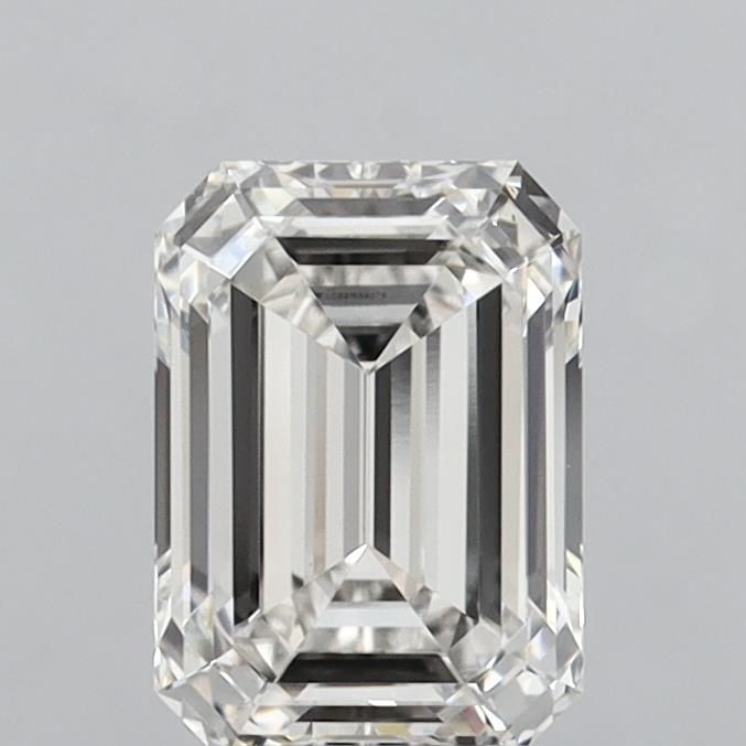 1.78 ct. emerald Lab Grown Diamond front image