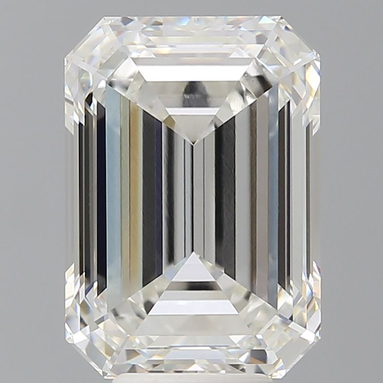 7.10 ct. emerald Lab Grown Diamond front image