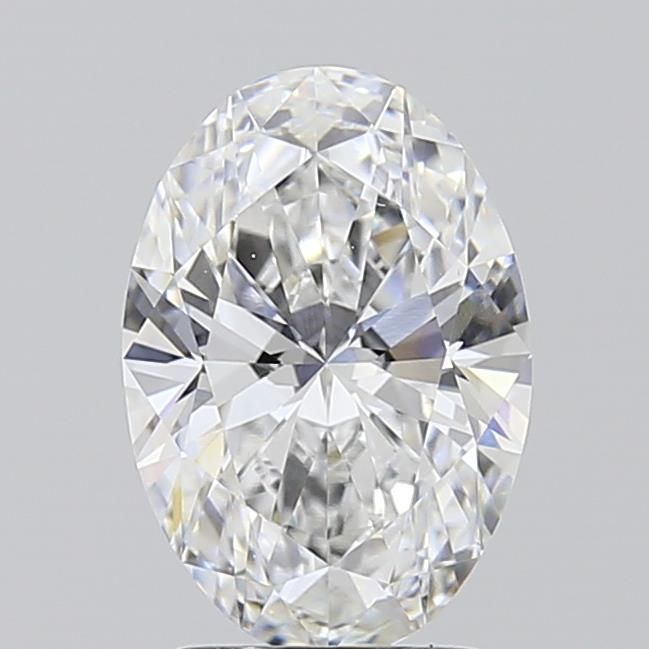 2.08 ct. oval Lab Grown Diamond front image