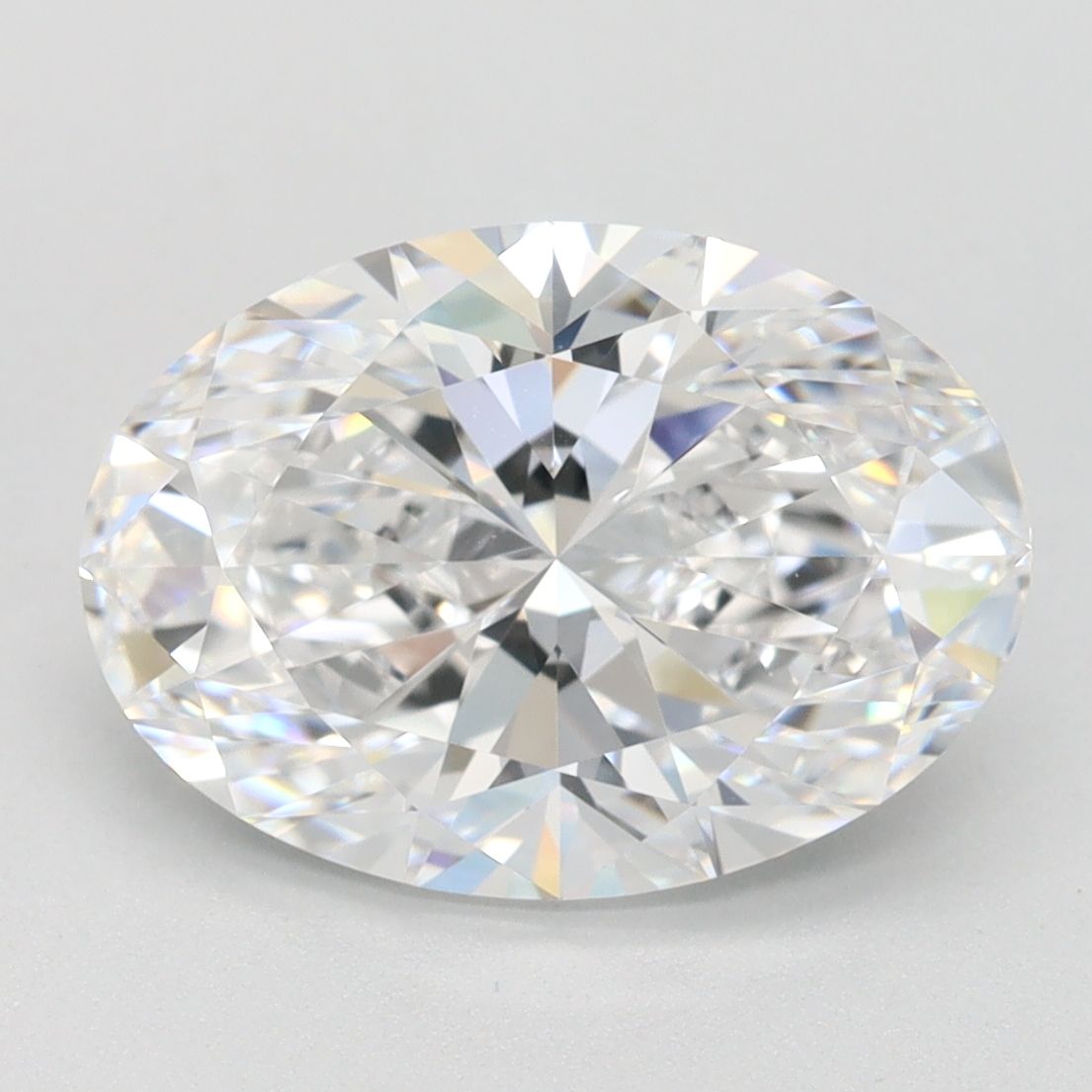 3.01 ct. oval Lab Grown Diamond front image
