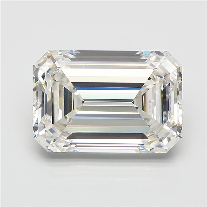 8.05 ct. emerald Lab Grown Diamond front image